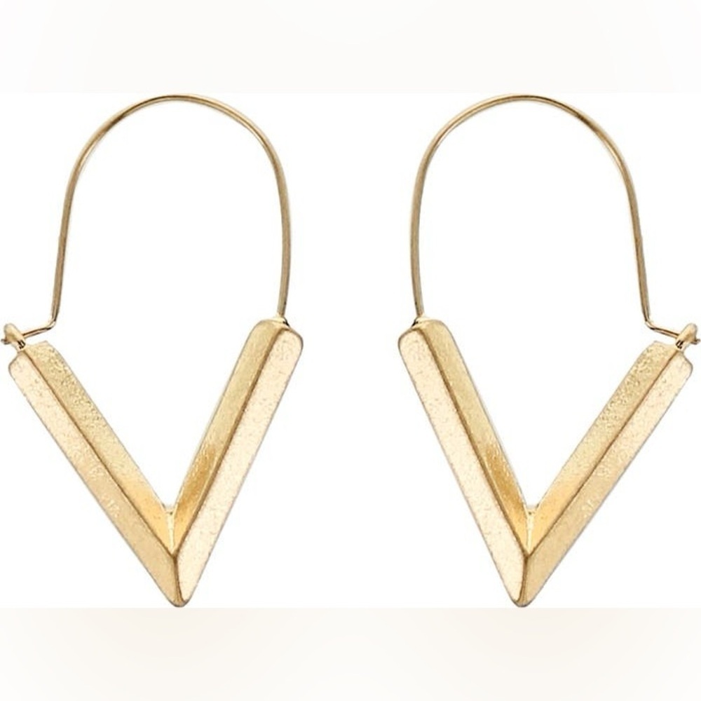 Panacea V-Hoop Treader Earrings